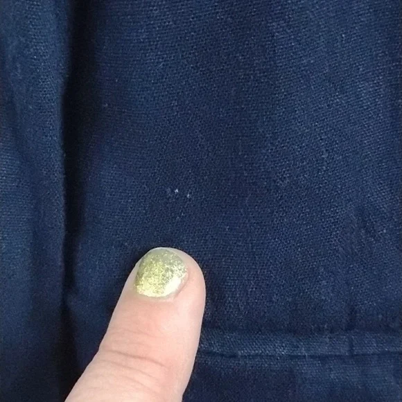 Halston Heritage Luxury Business Dark Acadamia Preppy Classic Dark Blue Blazer - Picture 13 of 16